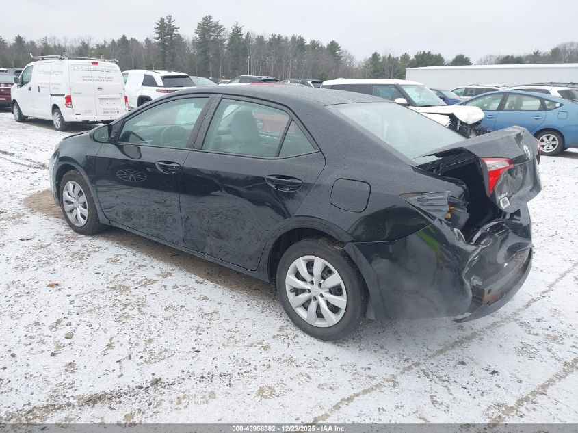 2015 Toyota Corolla Le