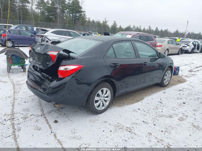 2015 Toyota Corolla Le
