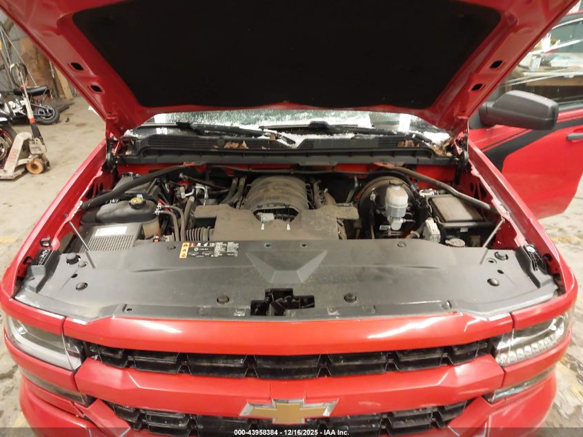 2018 Chevrolet Silverado 1500 Custom VIN: 1GCVKPECXJZ380778 Lot: 43958384