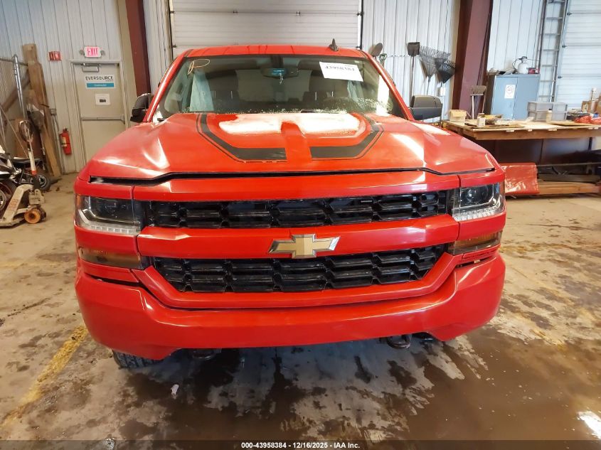 2018 Chevrolet Silverado 1500 Custom VIN: 1GCVKPECXJZ380778 Lot: 43958384