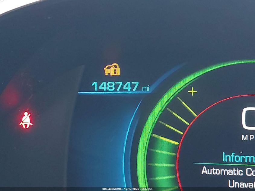 2016 Chevrolet Volt Premier VIN: 1G1RD6S53GU135881 Lot: 43958394