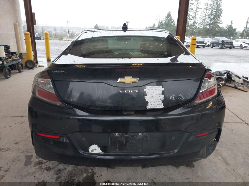 2016 Chevrolet Volt Premier VIN: 1G1RD6S53GU135881 Lot: 43958394