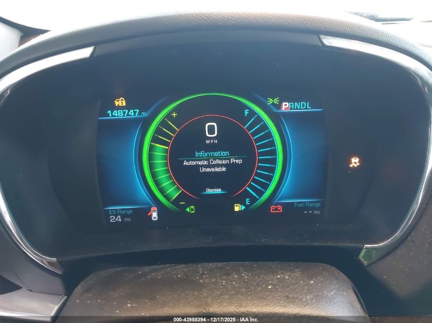 2016 Chevrolet Volt Premier VIN: 1G1RD6S53GU135881 Lot: 43958394