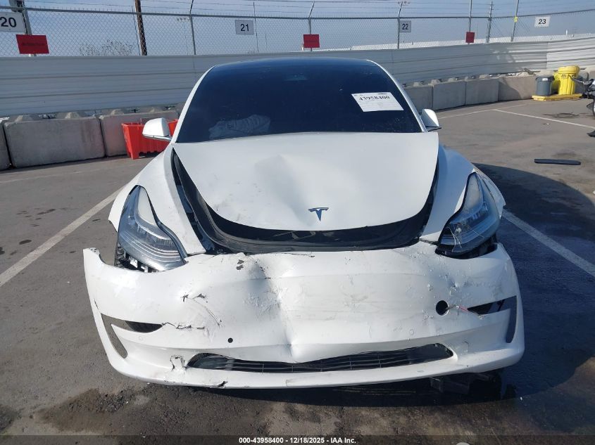 2020 Tesla Model 3 Standard Range Plus Rear-Wheel Drive/Standard Range Rear-Wheel Drive VIN: 5YJ3E1EA4LF806421 Lot: 43958400