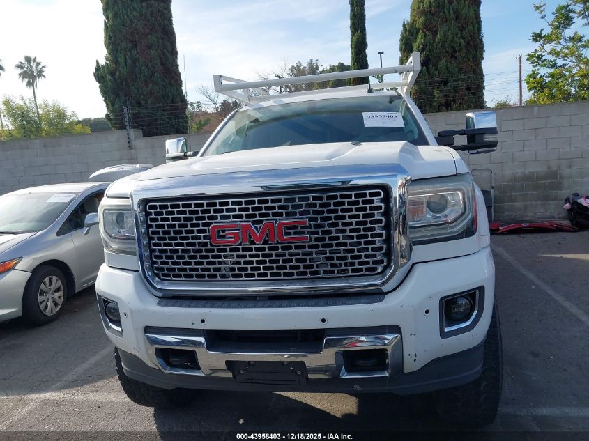 2015 GMC Sierra 2500Hd VIN: 1GD21XE84FZ505018 Lot: 43958403