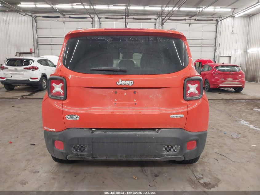 2015 Jeep Renegade Latitude VIN: ZACCJABT1FPB85914 Lot: 43958404