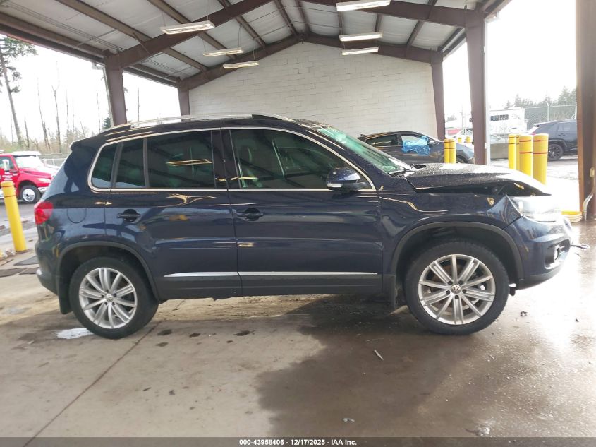 2015 Volkswagen Tiguan Sel VIN: WVGBV7AX4FW565173 Lot: 43958406