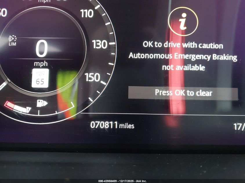 2020 Land Rover Range Rover Sport Hse Mhev VIN: SALWR2SU1LA716506 Lot: 43958409