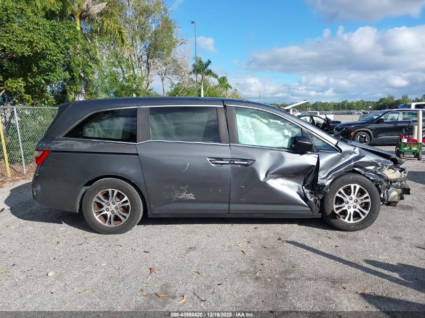 2011 Honda Odyssey Ex-L VIN: 5FNRL5H63BB024107 Lot: 43958420