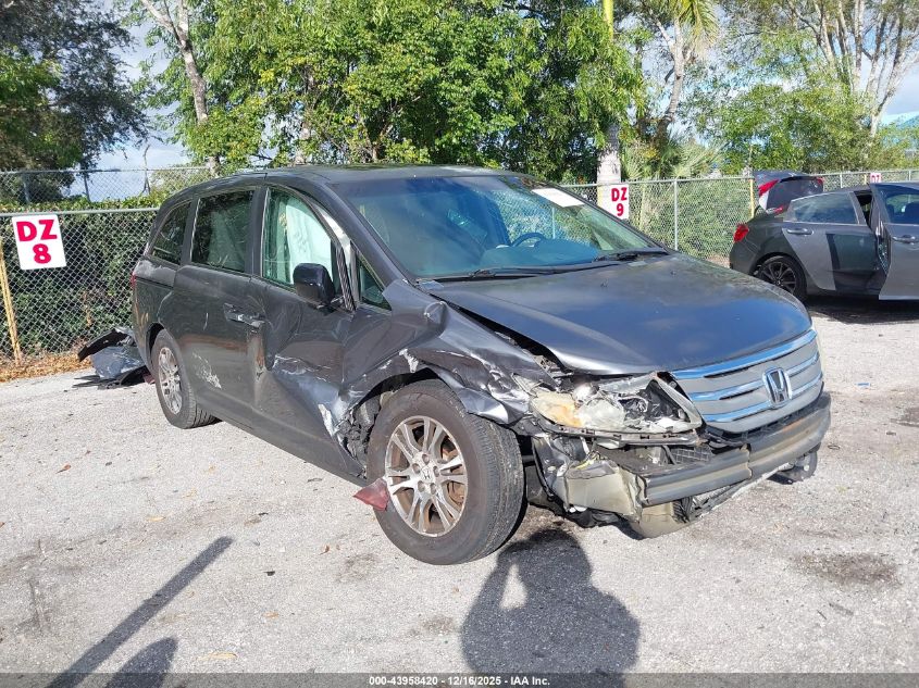 2011 Honda Odyssey Ex-L VIN: 5FNRL5H63BB024107 Lot: 43958420