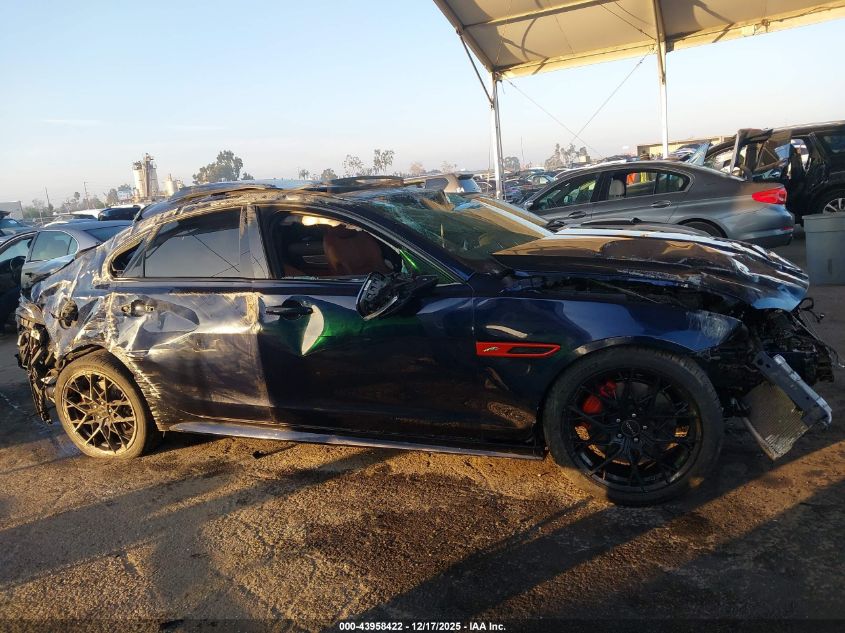 2022 Jaguar Xf R-Dynamic Se P300 Awd Automatic VIN: SAJBL4GX2NCY90888 Lot: 43958422