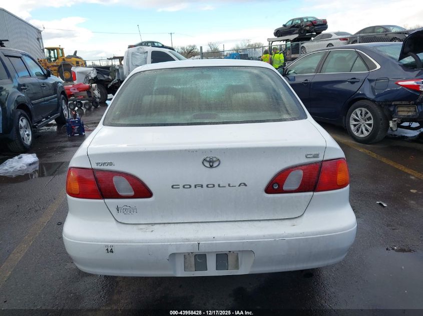 1999 Toyota Corolla Ce VIN: 1NXBR12E7XZ265364 Lot: 43958428
