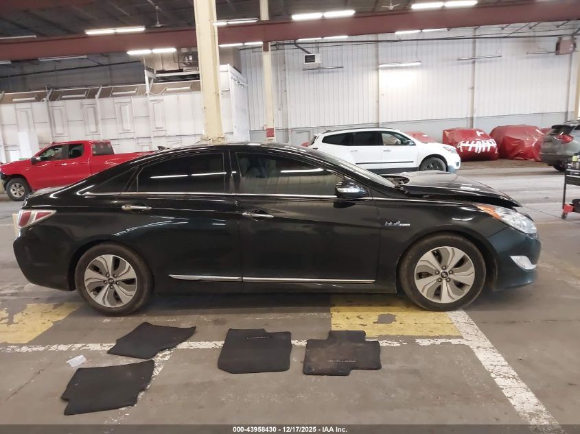 2014 Hyundai Sonata Hybrid Limited VIN: KMHEC4A4XEA111044 Lot: 43958430