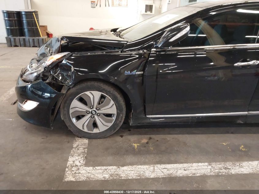 2014 Hyundai Sonata Hybrid Limited VIN: KMHEC4A4XEA111044 Lot: 43958430