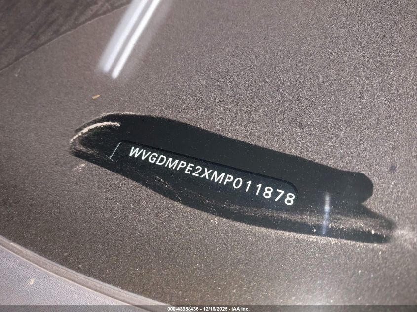 2021 Volkswagen Id.4 1St Edition VIN: WVGDMPE2XMP011878 Lot: 43958436