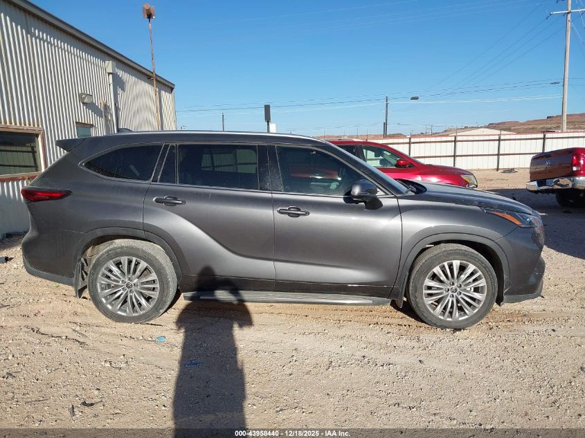 2023 Toyota Highlander Platinum VIN: 5TDKDRAH9PS506309 Lot: 43958440