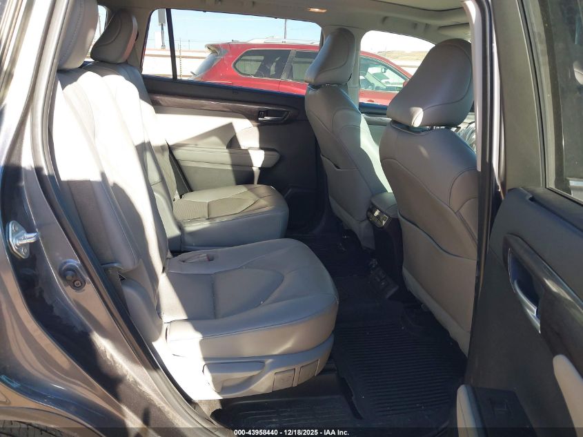 2023 Toyota Highlander Platinum VIN: 5TDKDRAH9PS506309 Lot: 43958440