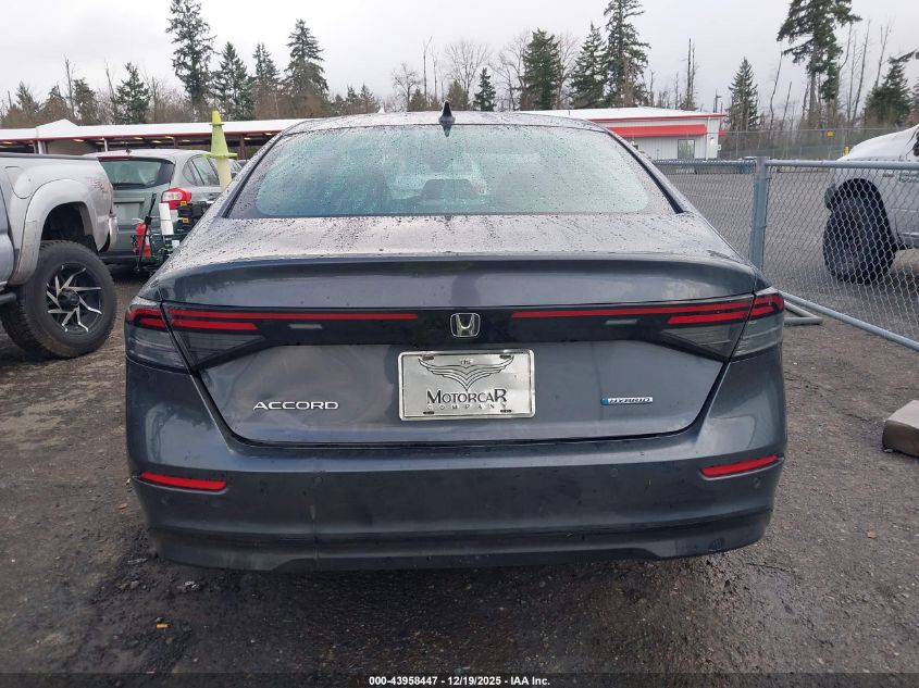 2023 Honda Accord Hybrid Ex-L VIN: 1HGCY2F65PA017007 Lot: 43958447