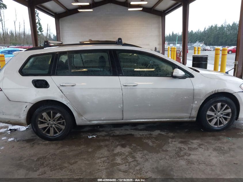 2016 Volkswagen Golf Sportwagen Tsi S 4-Door VIN: 3VWC17AU3GM503630 Lot: 43958455