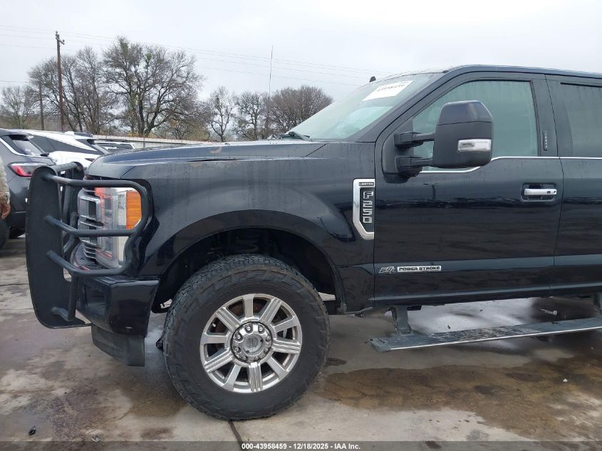 2019 Ford F-250 Limited VIN: 1FT7W2BTXKEF28554 Lot: 43958459