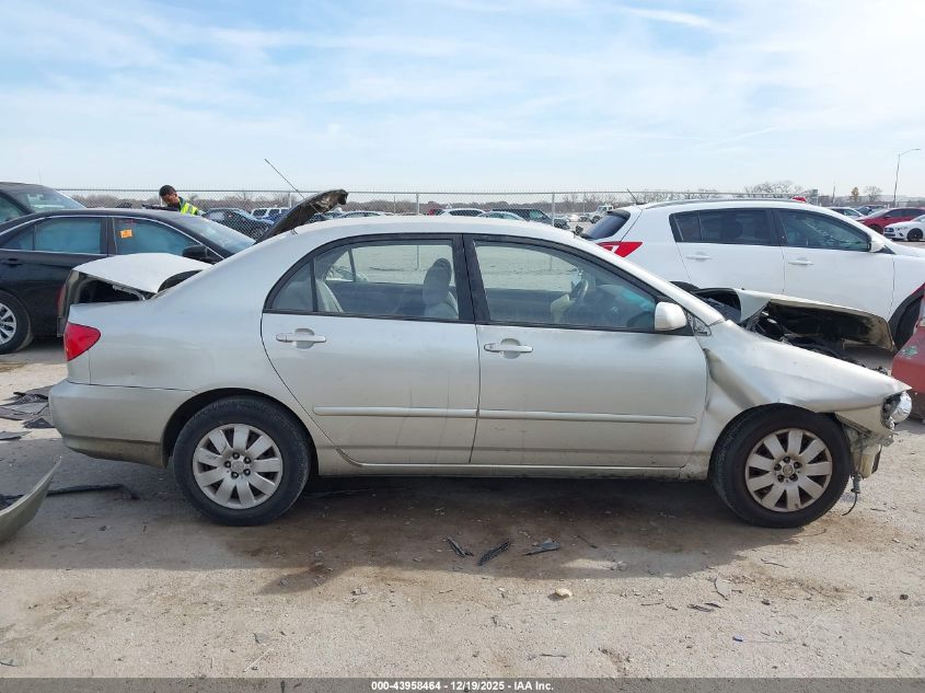 2003 Toyota Corolla Le VIN: JTDBR32E830022339 Lot: 43958464