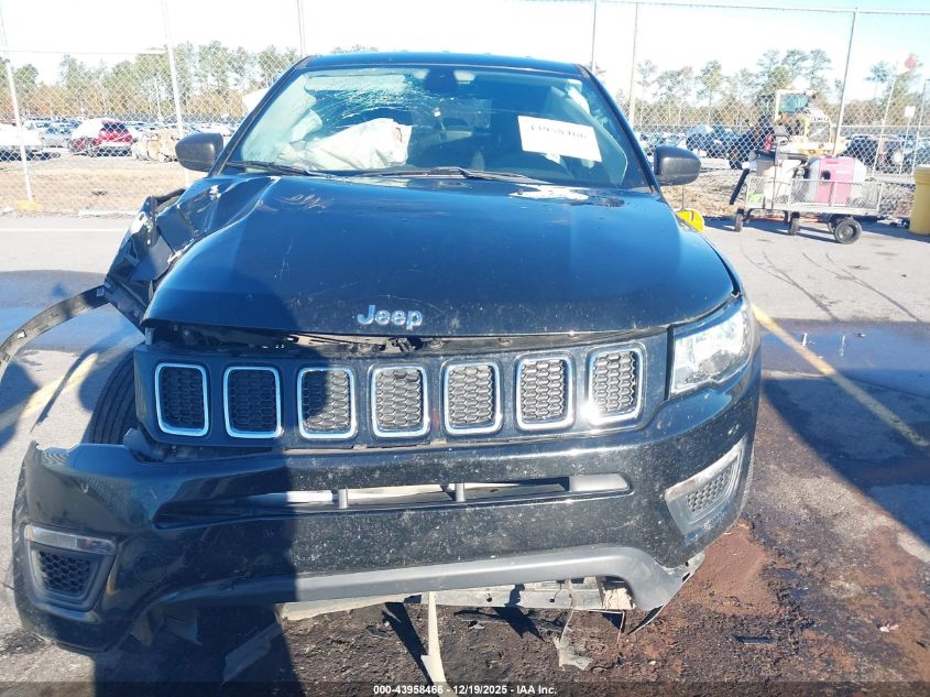 2019 Jeep Compass Sport Fwd VIN: 3C4NJCAB2KT615336 Lot: 43958466