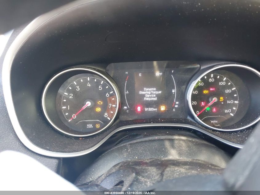 2019 Jeep Compass Sport Fwd VIN: 3C4NJCAB2KT615336 Lot: 43958466