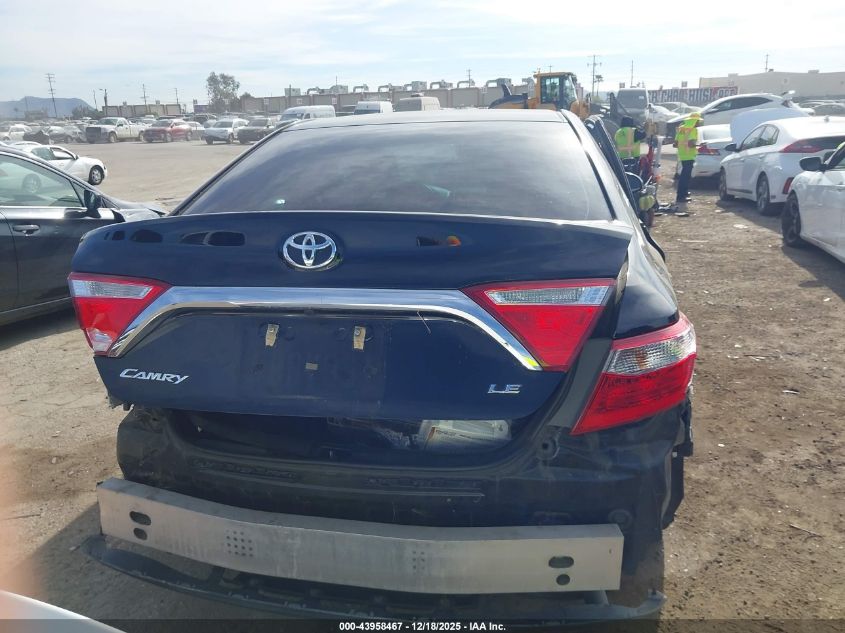 2017 Toyota Camry Le VIN: 4T1BF1FK9HU716949 Lot: 43958467