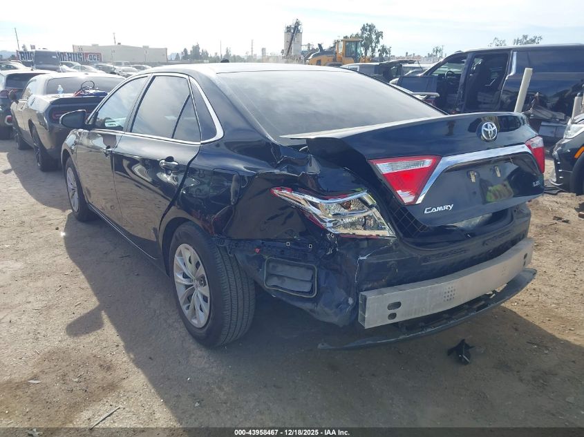 2017 Toyota Camry Le VIN: 4T1BF1FK9HU716949 Lot: 43958467