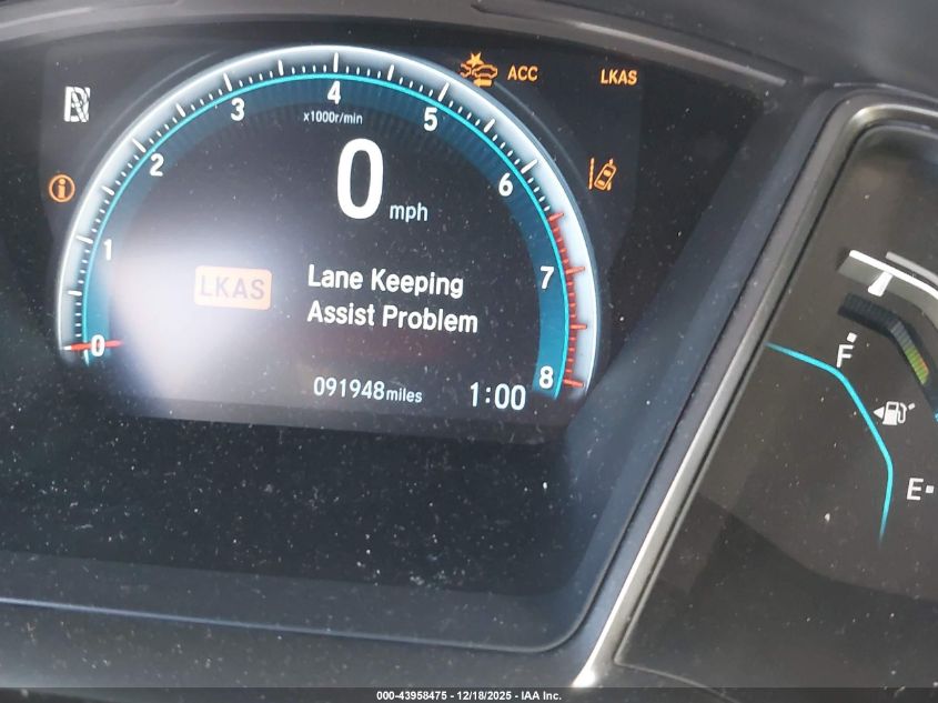 2017 Honda Civic Ex-L VIN: SHHFK7H82HU428820 Lot: 43958475