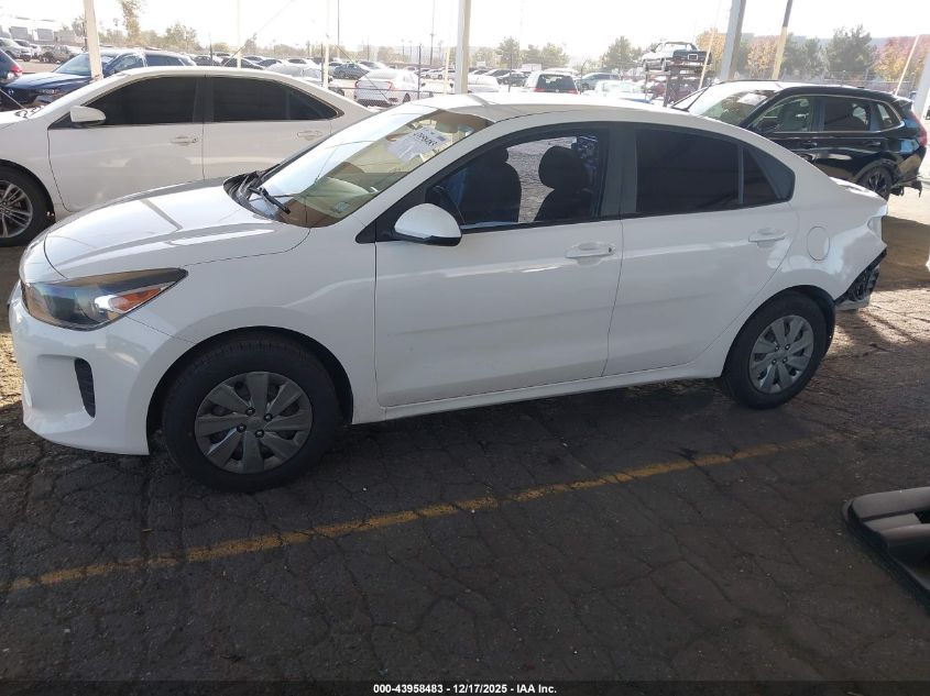 2020 Kia Rio S VIN: 3KPA24AD3LE312073 Lot: 43958483