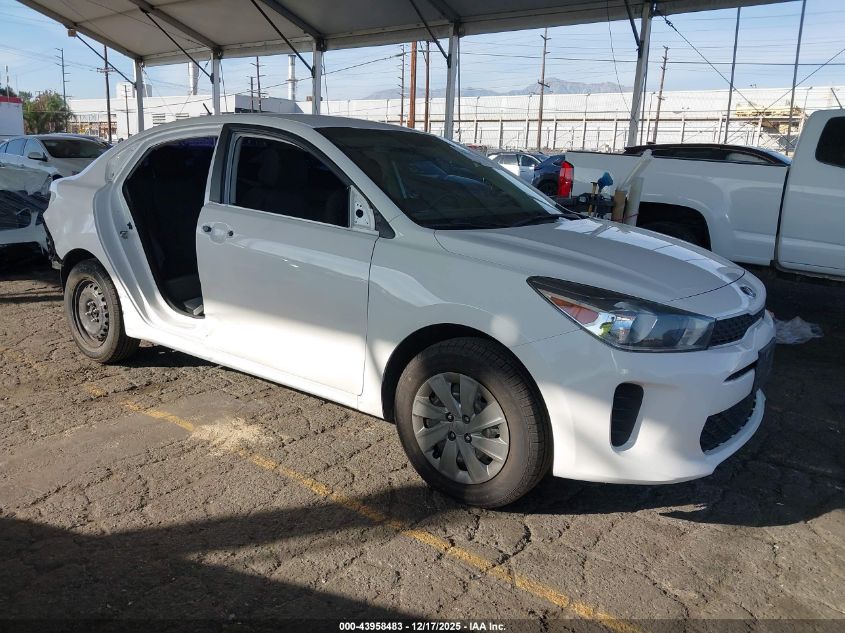 2020 Kia Rio S VIN: 3KPA24AD3LE312073 Lot: 43958483
