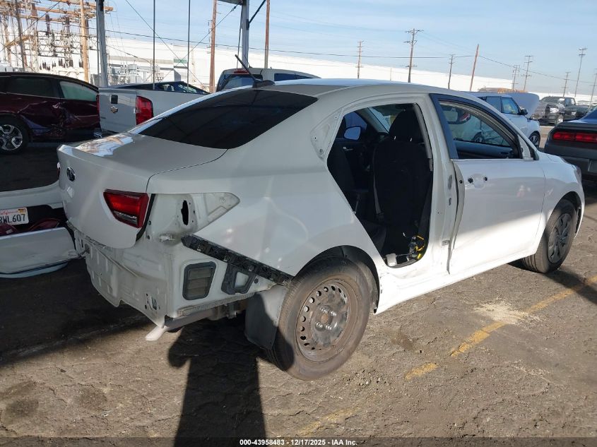 2020 Kia Rio S VIN: 3KPA24AD3LE312073 Lot: 43958483
