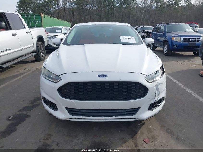 2013 Ford Fusion S VIN: 3FA6P0G78DR283123 Lot: 43958487