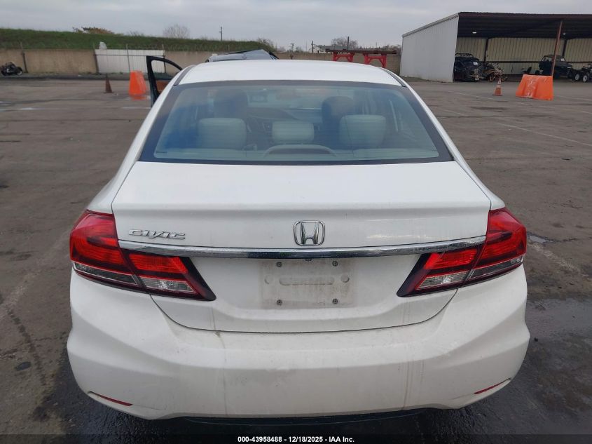 2014 Honda Civic Lx VIN: 19XFB2F54EE249645 Lot: 43958488