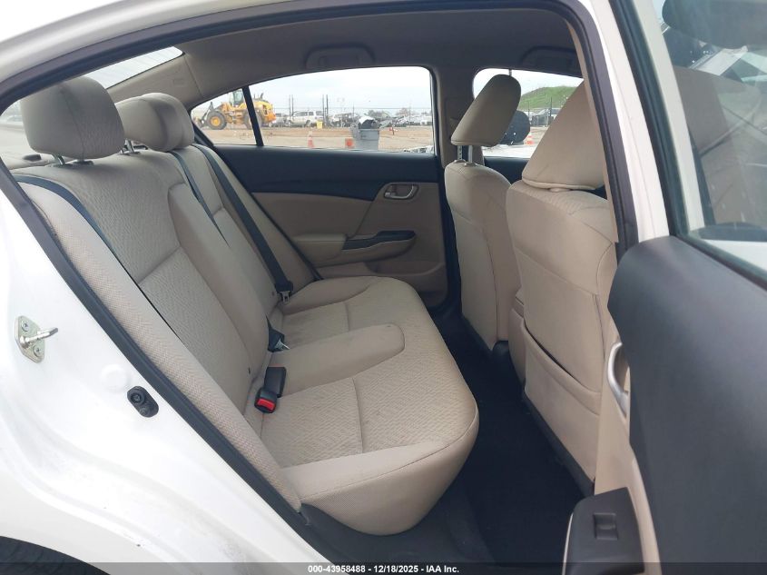 2014 Honda Civic Lx VIN: 19XFB2F54EE249645 Lot: 43958488