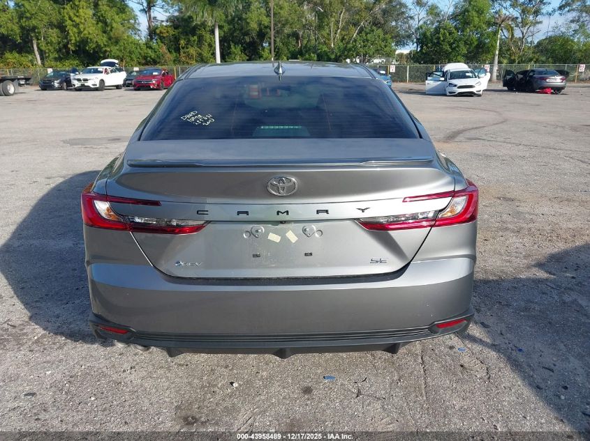 2026 Toyota Camry Se VIN: 4T1DAACK8TU660782 Lot: 43958489