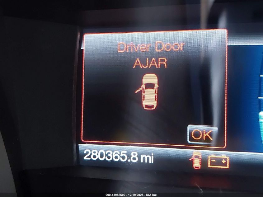 2013 Ford Flex Limited VIN: 2FMGK5D87DBD38002 Lot: 43958500