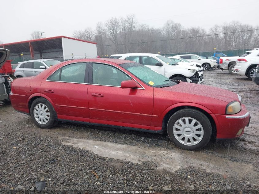 2005 Lincoln Ls V6 VIN: 1LNHM86S95Y650576 Lot: 43958505