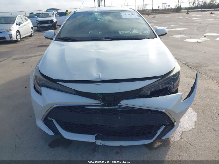 2019 Toyota Corolla Xse VIN: JTNK4RBE9K3017807 Lot: 43958509