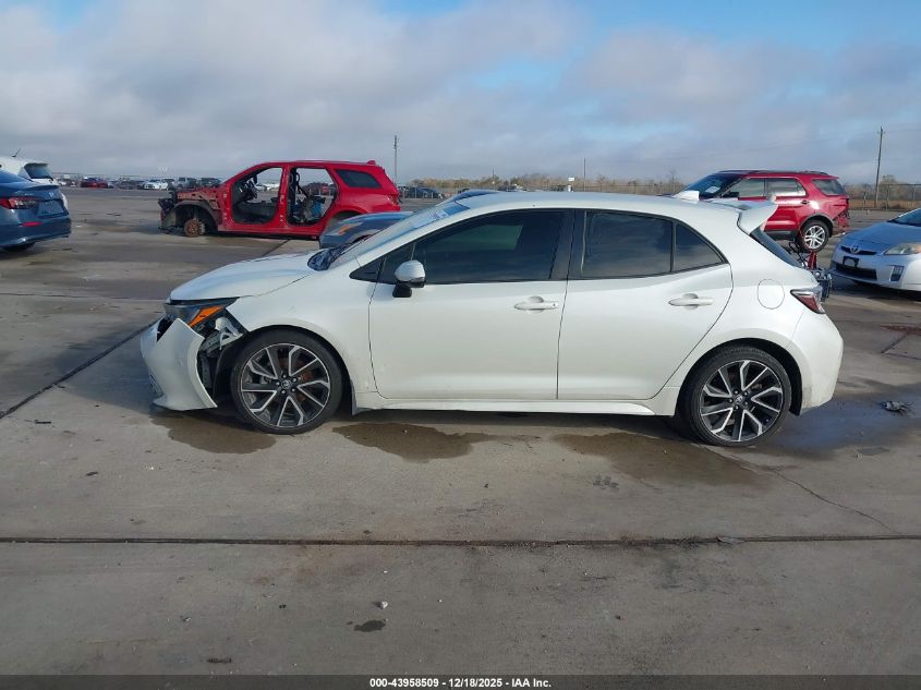 2019 Toyota Corolla Xse VIN: JTNK4RBE9K3017807 Lot: 43958509
