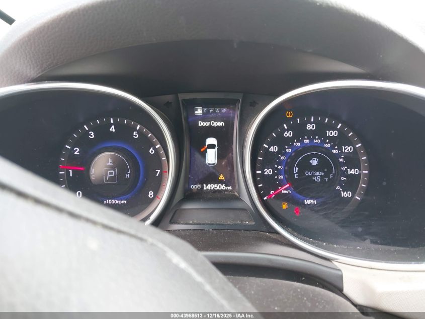 2014 Hyundai Santa Fe Sport 2.4L VIN: 5XYZU3LB3EG151412 Lot: 43958513