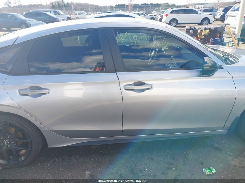 2025 Honda Civic Sedan Sport VIN: 19XFL2H86SE036552 Lot: 43958518