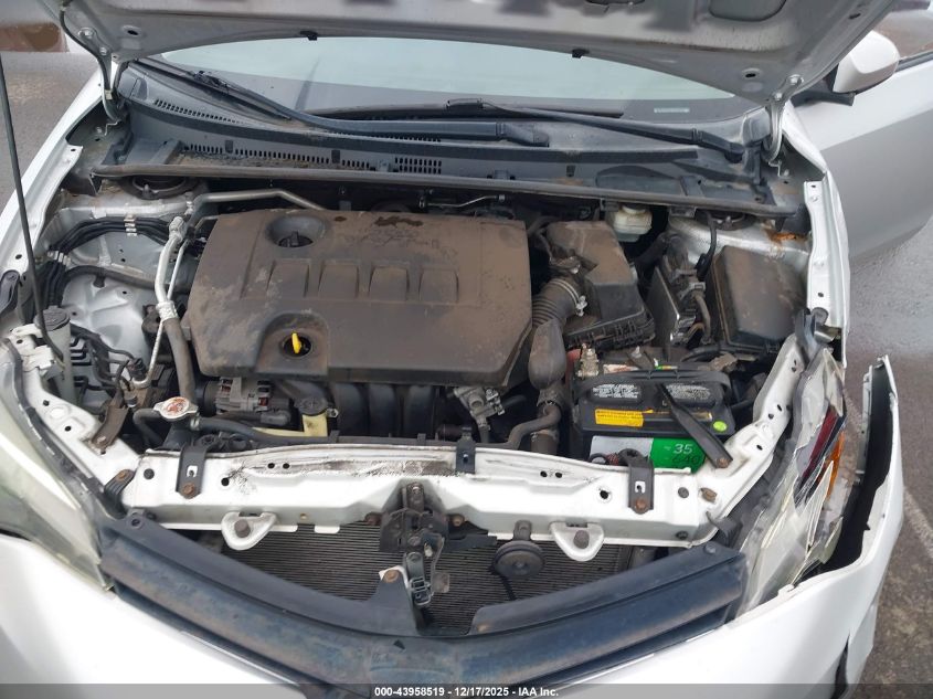 2019 Toyota Corolla Le VIN: 5YFBURHE5KP905148 Lot: 43958519