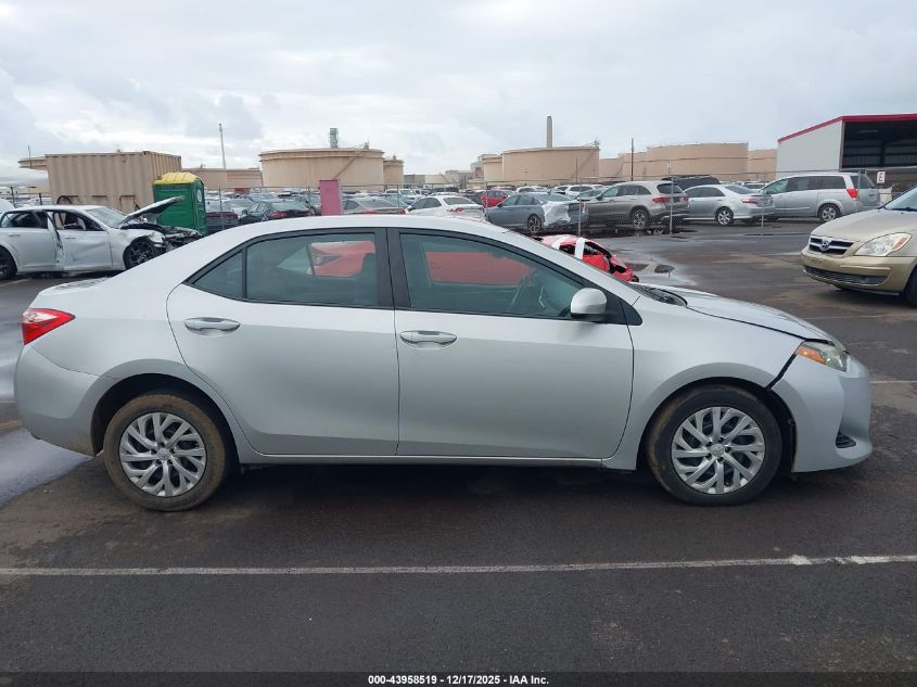 2019 Toyota Corolla Le VIN: 5YFBURHE5KP905148 Lot: 43958519