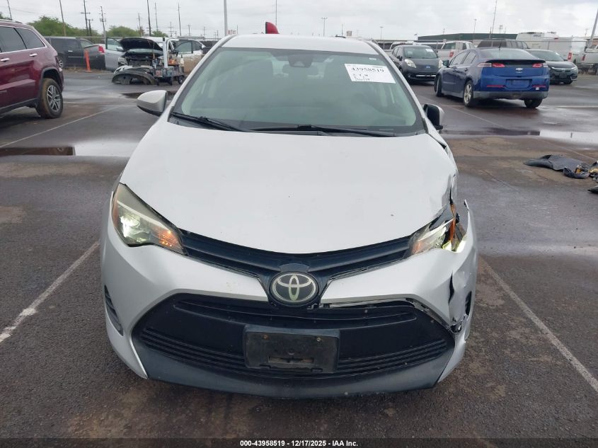 2019 Toyota Corolla Le VIN: 5YFBURHE5KP905148 Lot: 43958519