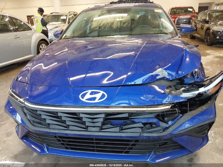 2025 Hyundai Elantra Se VIN: KMHLL4DG6SU856414 Lot: 43958526