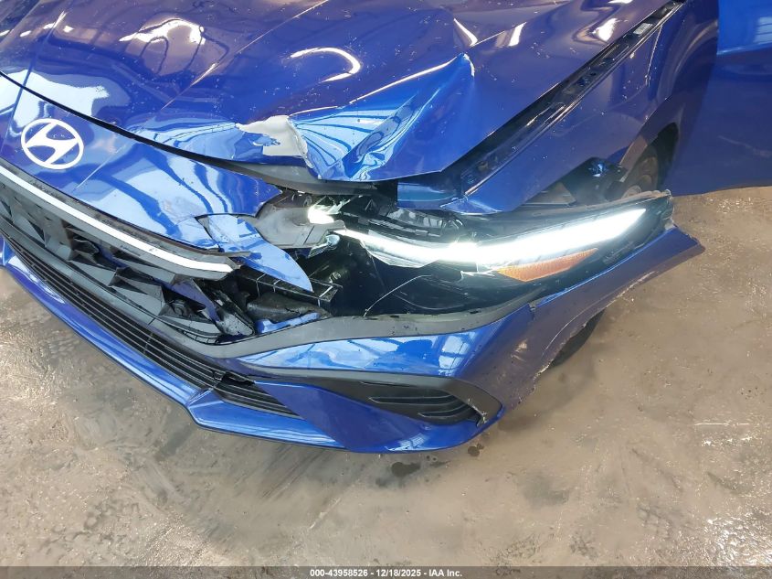 2025 Hyundai Elantra Se VIN: KMHLL4DG6SU856414 Lot: 43958526