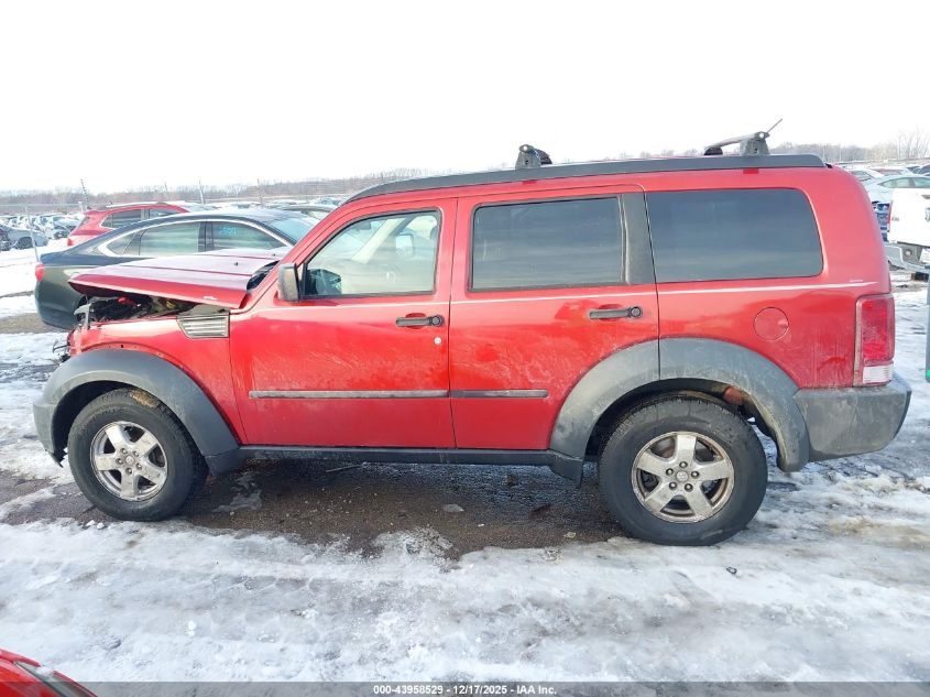 2007 Dodge Nitro Sxt VIN: 1D8GU28K77W551992 Lot: 43958529