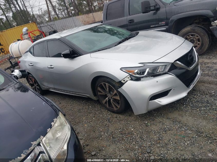 2018 Nissan Maxima 3.5 Sv VIN: 1N4AA6AP4JC378229 Lot: 43958533